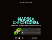 Tablet Screenshot of marinaorchestra.com